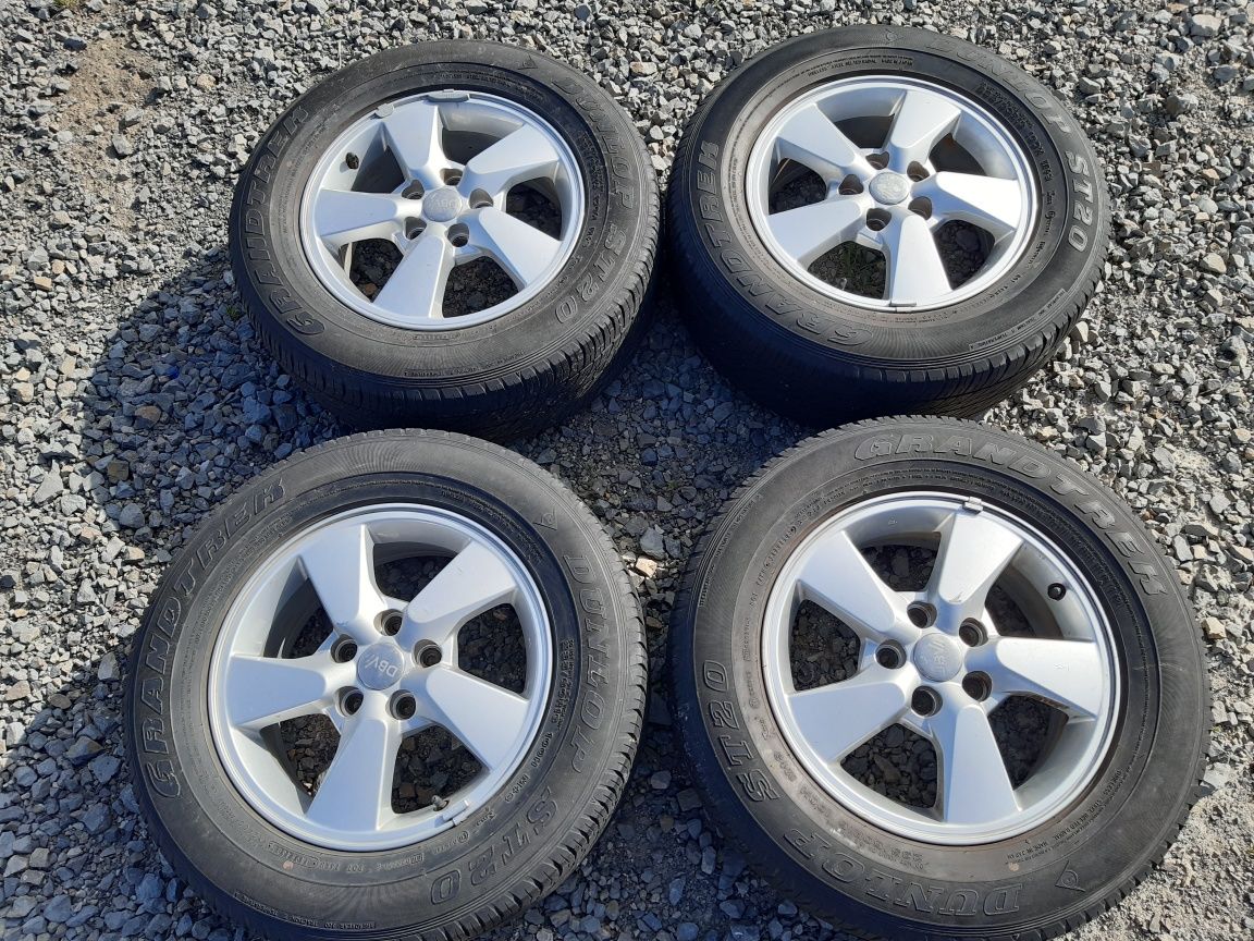 Felgi Aluminiowe Daihatsu 16" lub opony Dunlop 235/60/16