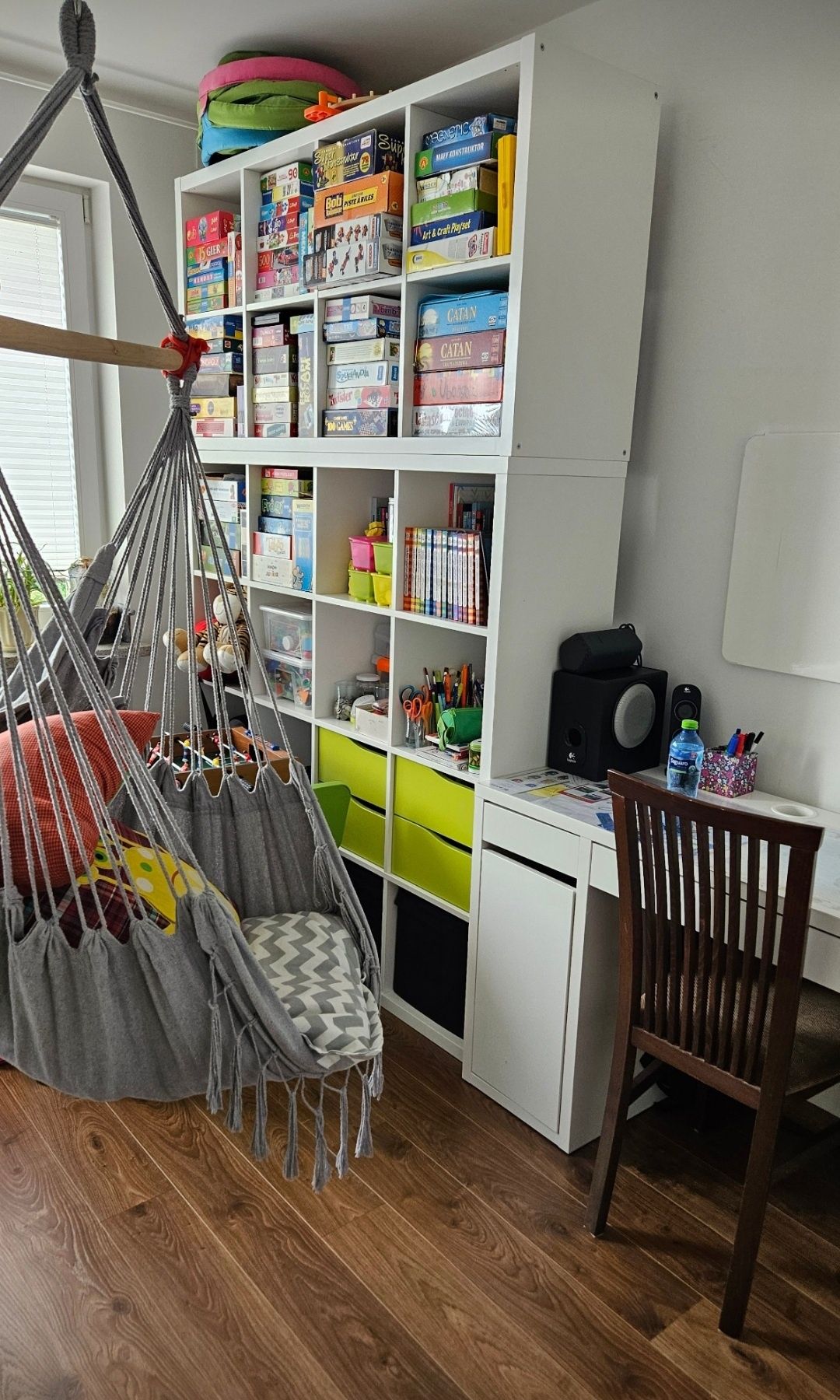 Szafa ikea stuva meble dziecięce zielona