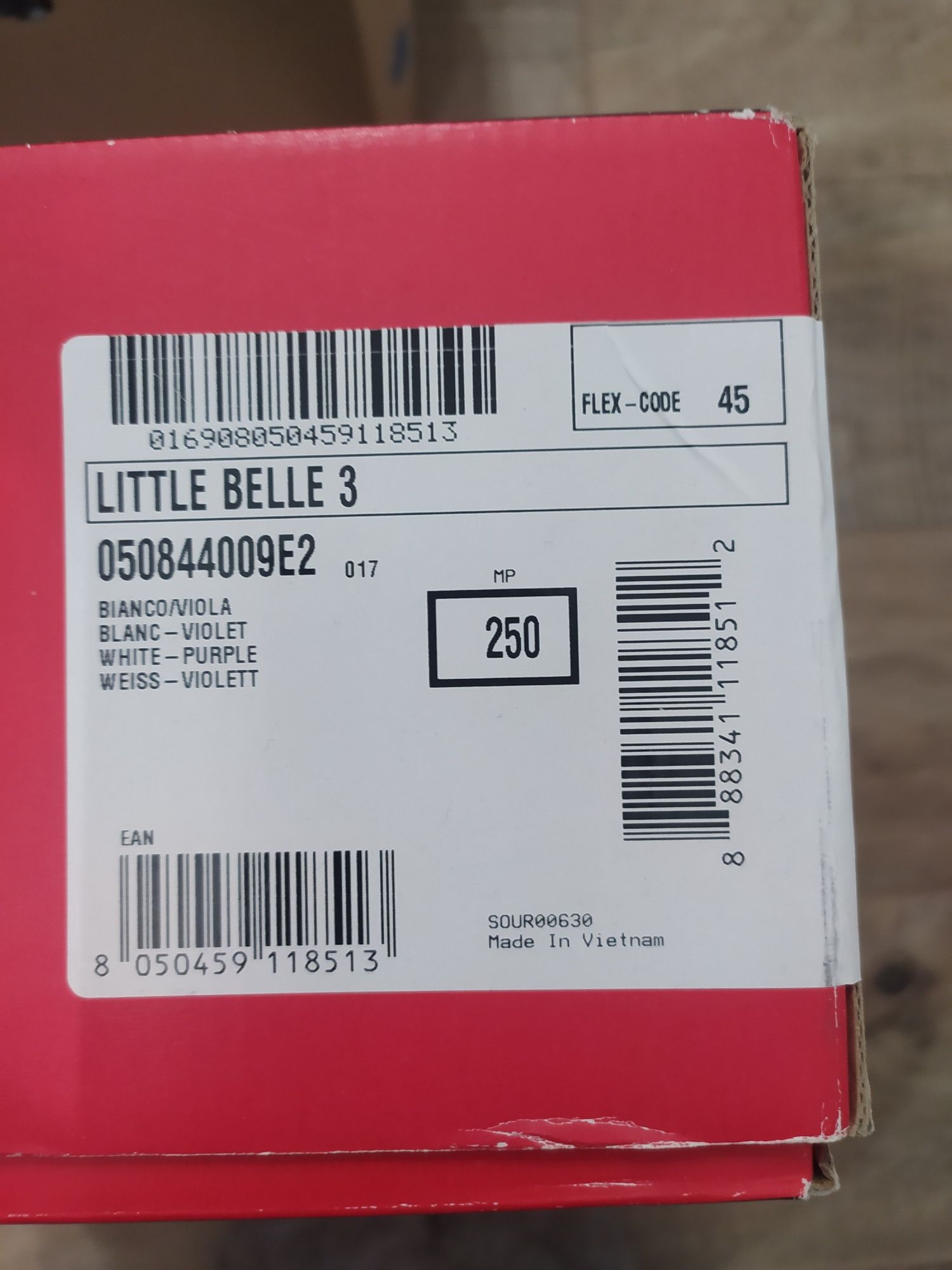 Buty narciarskie dla dzieci Nordica Little Belle 3 250 mm