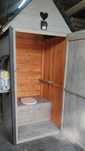 WC Drewniany, toaleta, kibelek, wychodek