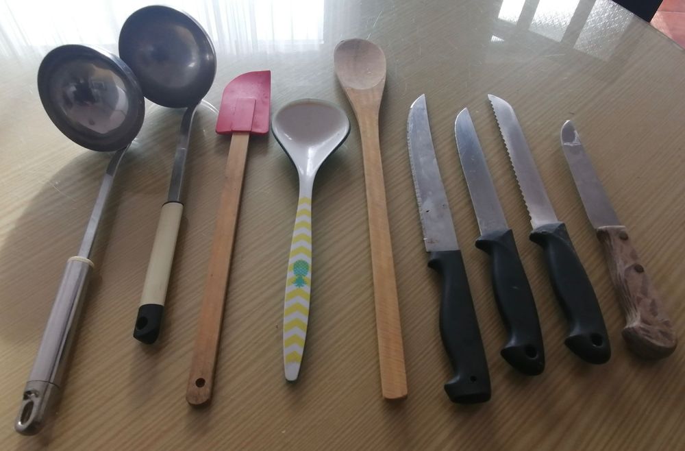 conjunto de talheres grandes