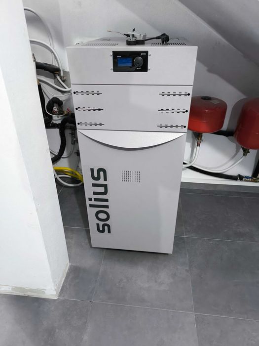 Caldeira Pellets 24kw