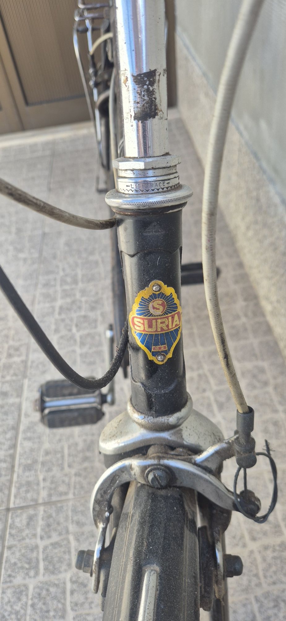 Bicicleta antiga desportiva