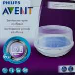 Esterilizador a Vapor Philips Avent para Micro-Ondas branco/transparen