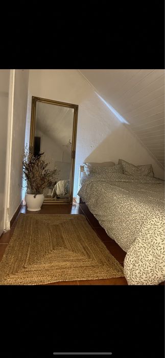 Espelho Dourado de grande dimensão novo