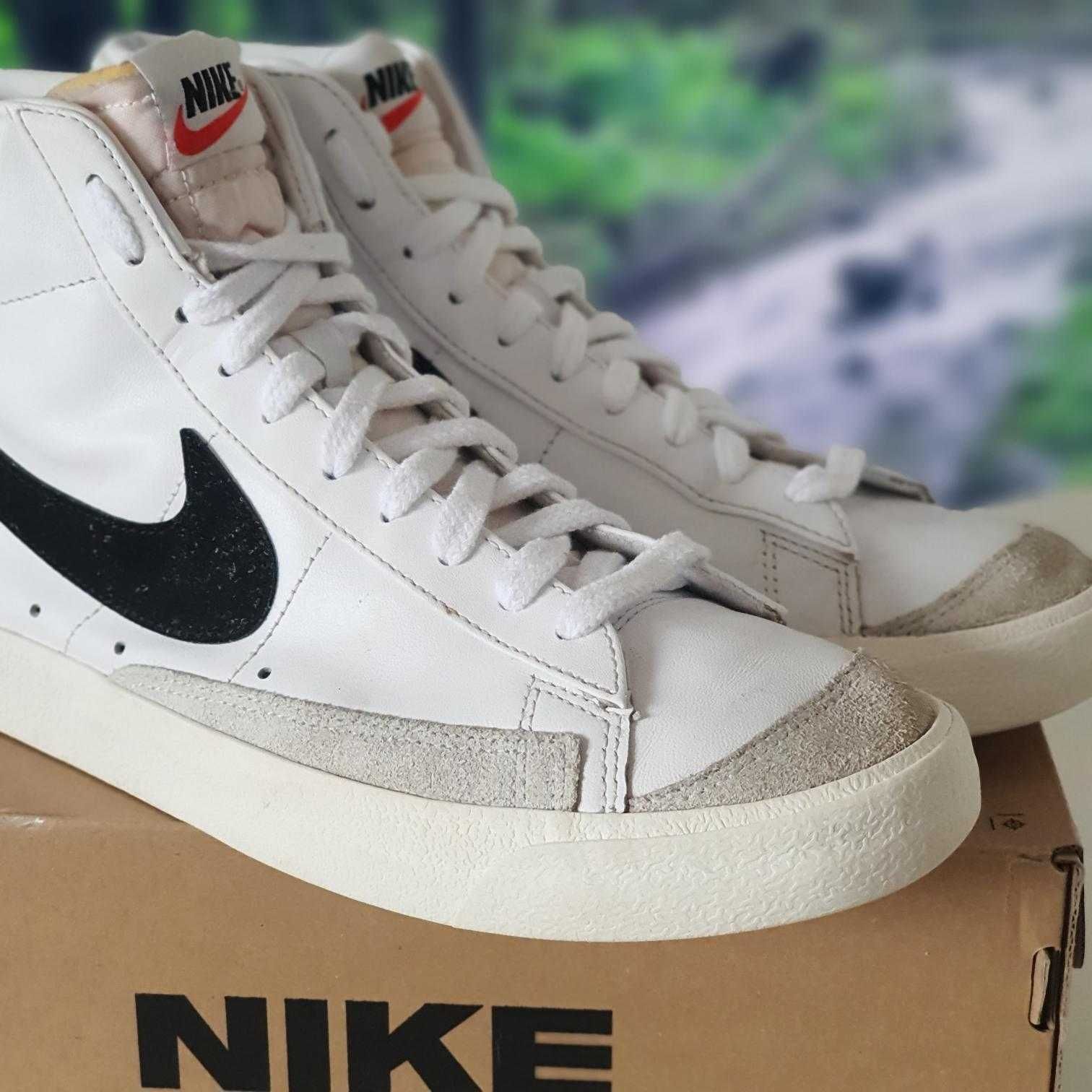 Buty NIKE Blazer MID '77 - białe - 43 - oryginalne