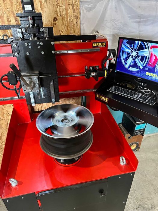 Алмазна проточка ДИСКІВ, порошкове фарбування та піскоструйна обробка.