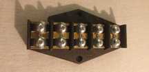 Listwa zaciskowa  5x16 mm2 - romb Elprod 400 V L16/5