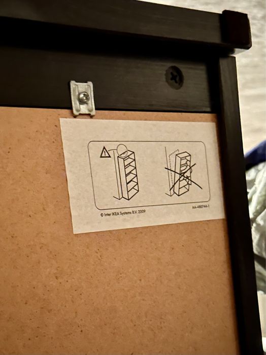 Połka, regał na książki IKEA szafka