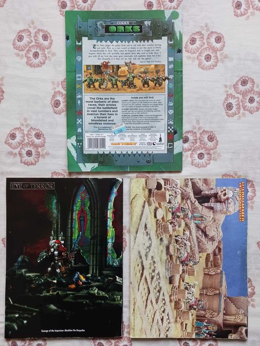 Codex Warhammer 40k Orks + 2 revistas White Dwarf