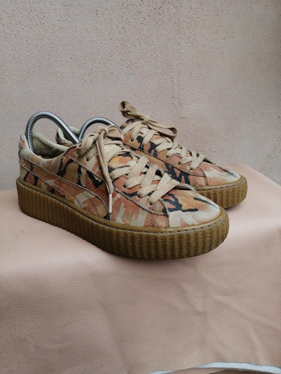 Кросівки Rihanna x PUMA Fenty Creeper Camo ‘Orange