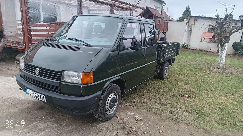 VW T4 2.4 D syncro  Doka 4x4 zamiana zamienię