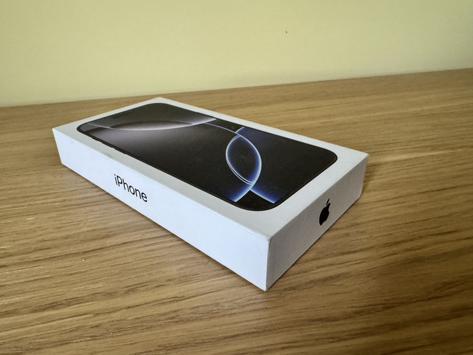 iPhone 16 Pro Max – Black Titanium – 256 GB – Nowy, zaplombowany