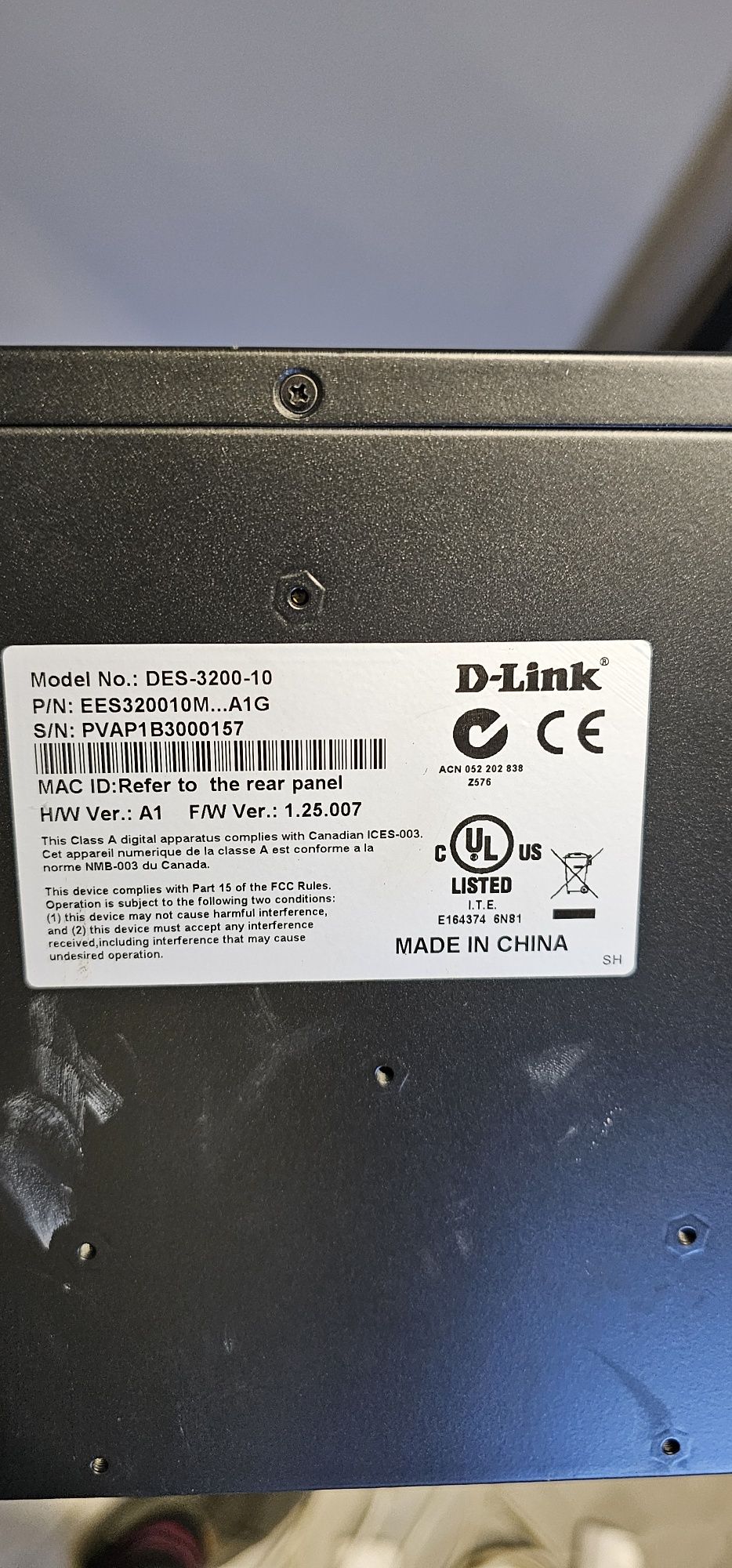 D-link xStack DES-3200-10