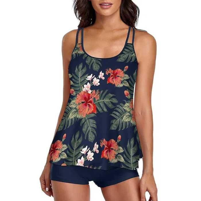 Nowy kostium kąpielowy / strój / tankini / bluzka / majtki !XL! !B341!