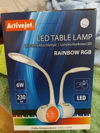 NOWA Lampka biurkowa ActiveJet LED AJE-RAINBOW RGB