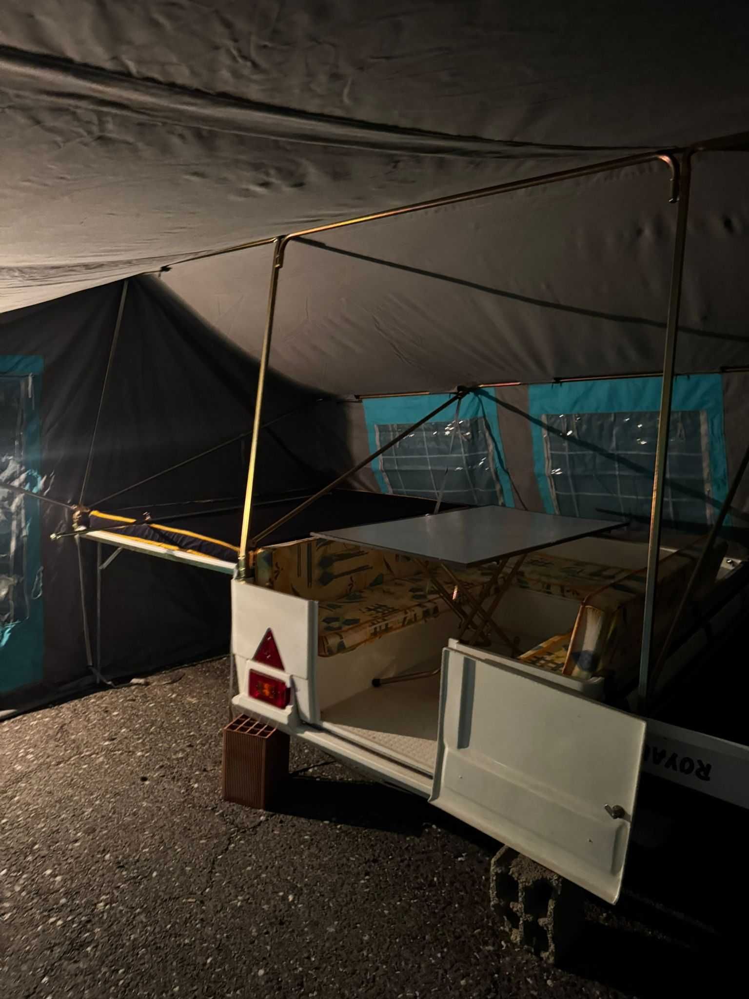 uma casa movel para suas ferias - auto tenda 3 quartos