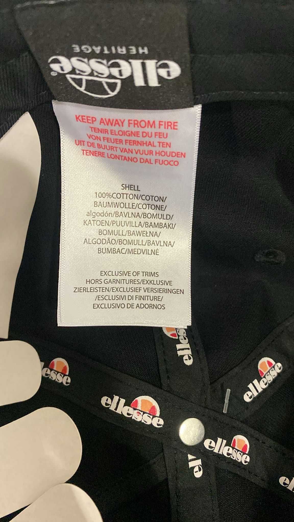 Boné Ellesse Nectar Cor Preto Único