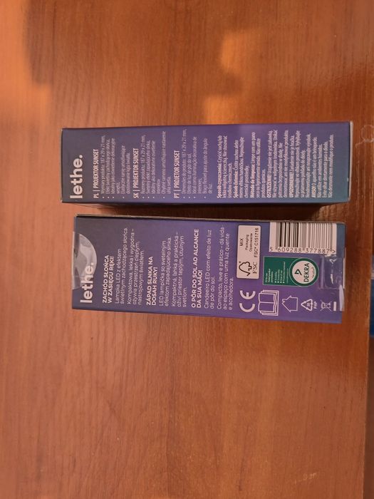 Lethe sunset projector, lampka LED USB z efektem zachodu słońca 2szt