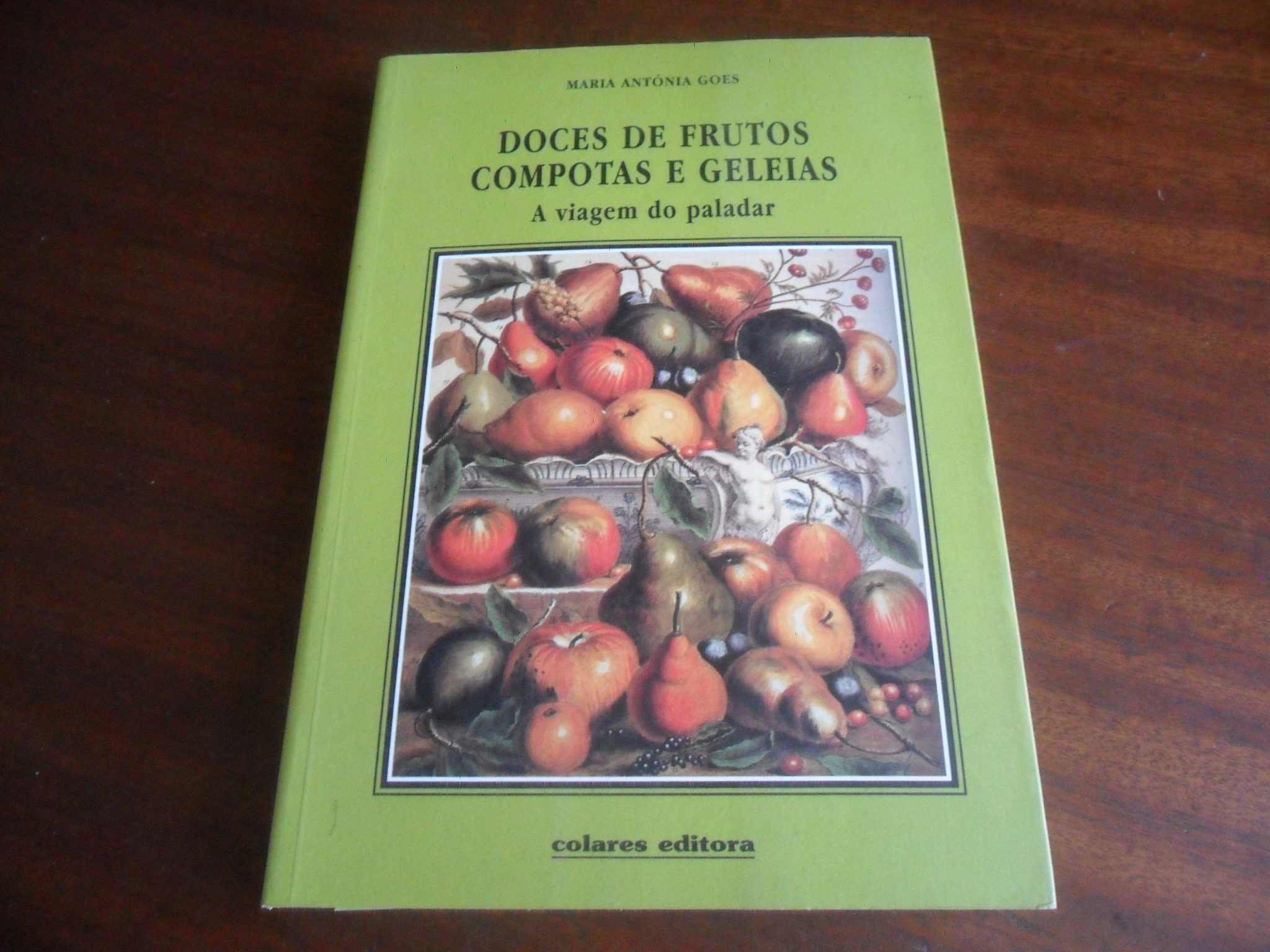 "Doces de Frutos - Compotas e Geleias" de Maria Antónia Goes
