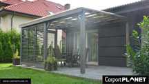 Zadaszenie pergola nad tarasem