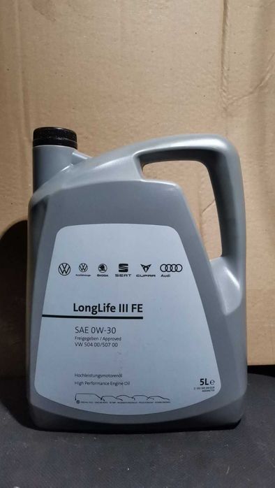 VAG 5w40 0W-30 0W-20 5 л