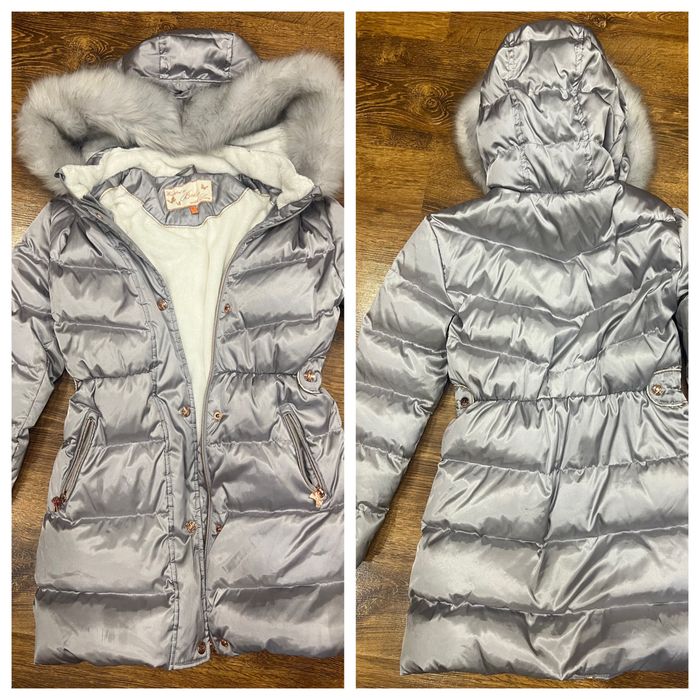 Зимова парка пальто для дівчинки 10-11 років