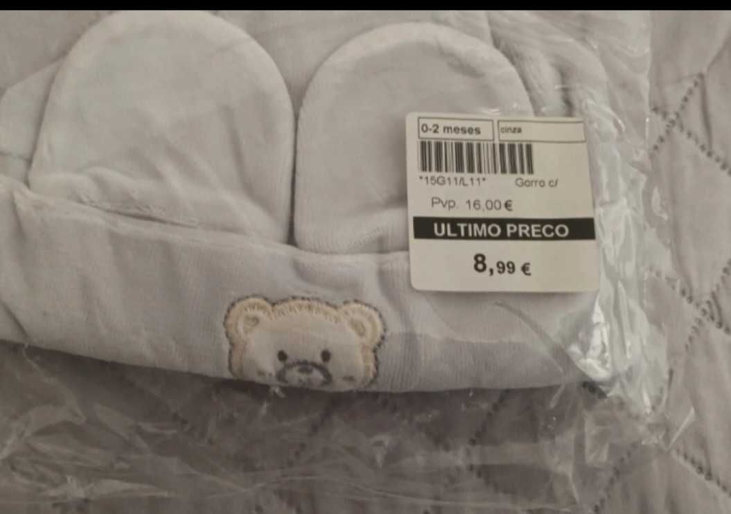 Conjunto gorro+ luvas