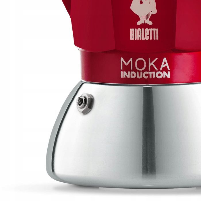 Kawiarka MOKA Induction II 2tz RED Bialetti indukcja