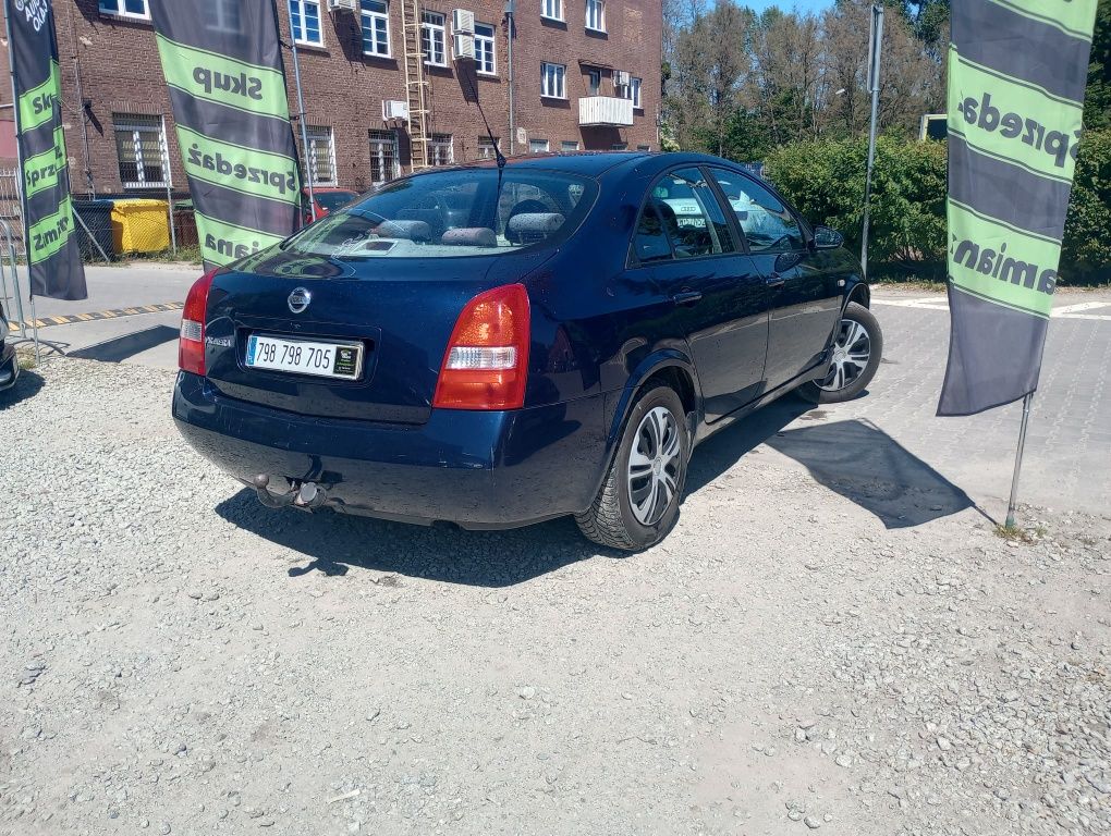 Nissan Primera 1.8b//LPG//klima//ważne opłaty//hak//elektryka//zamiana