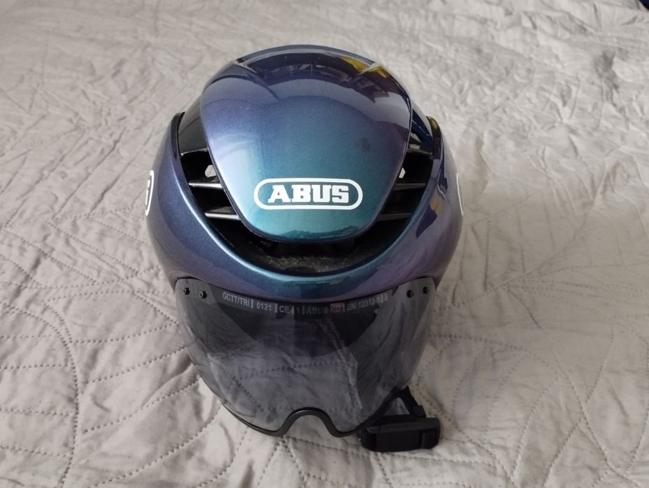 Nowy kask rowerowy Abus GameChanger Tri r. S (51-55cm) triathlonowy