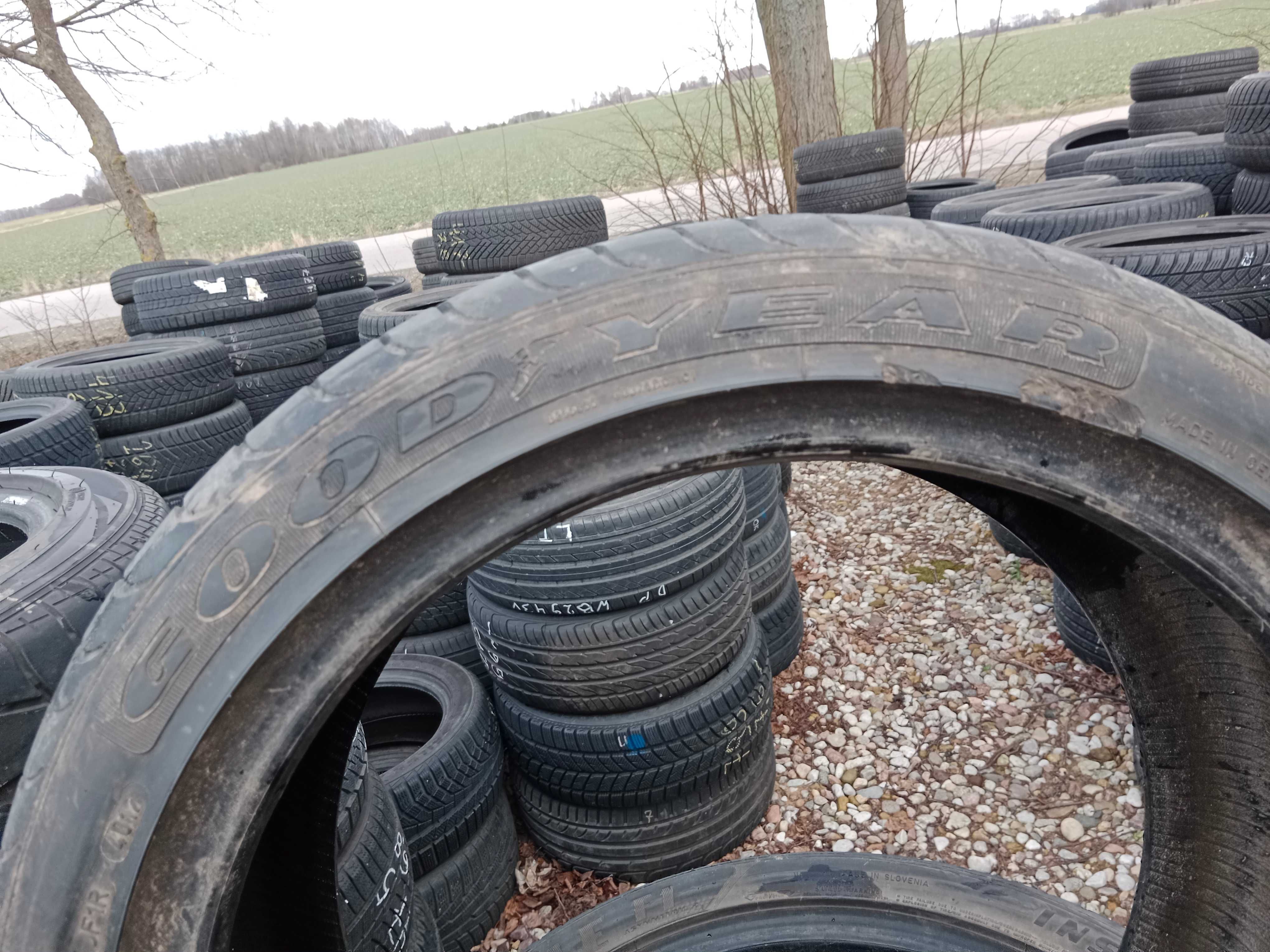 Opona używana 225/45R18 Goodyear EfficientGrip Run Flat 1szt.