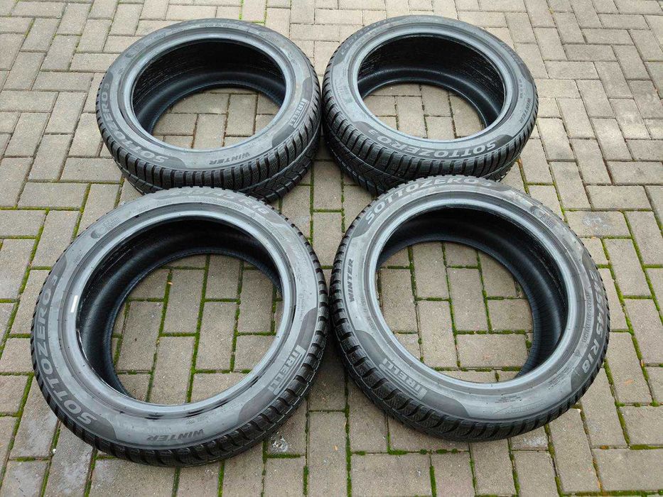 245/45 96V R18 PIRELLI Sottozero3 SEAL 7.5mm 2021r Zimowe Opony 4SZT