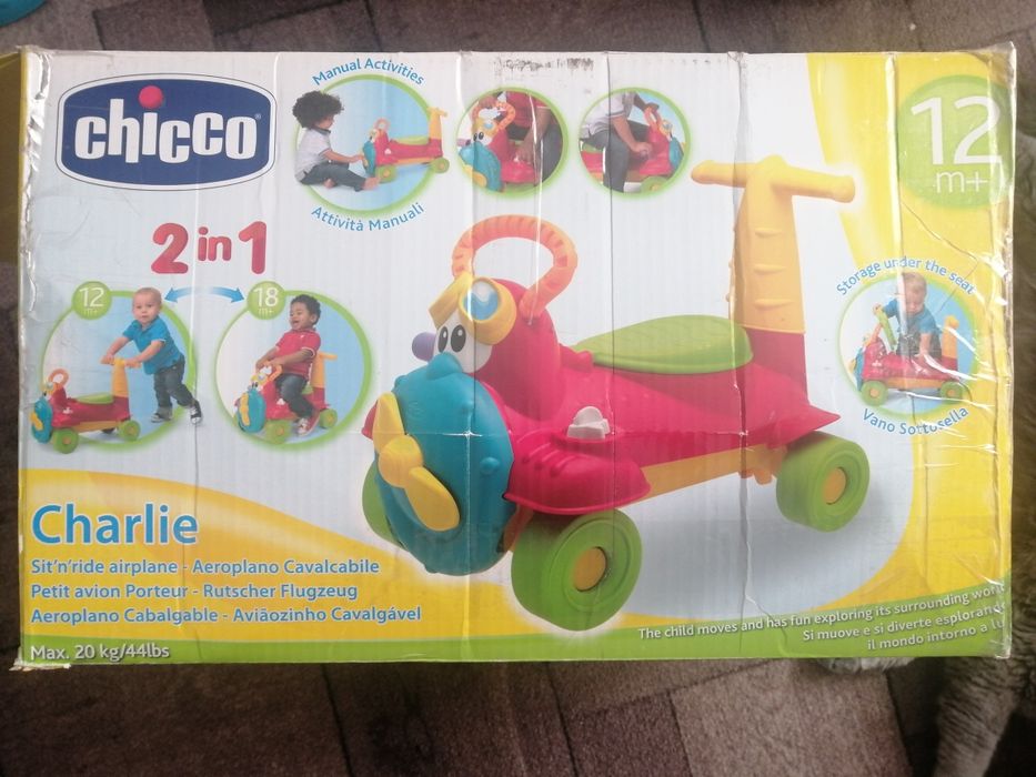 Толокар Chicco, толокар вертоліт, машинка-толокар, каталка