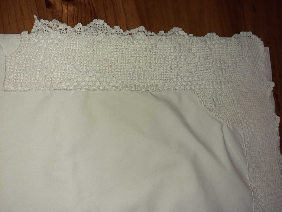Antigo Lençol de Casal Antigo