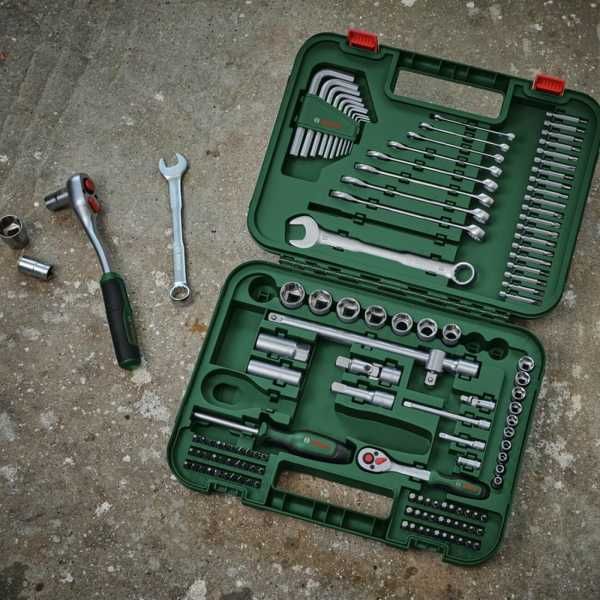 Набір ручних інструментів Bosch Advanced, 132 шт