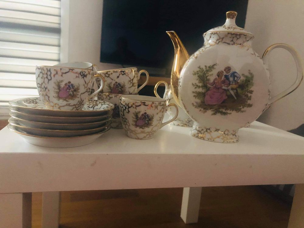 Porcelana serwis kawowy Lubiana