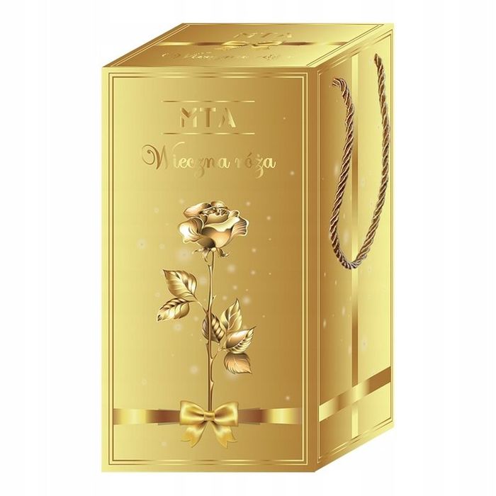 Wieczna Róża W Szkle Świecąca Led Prezent Na Dzień Matki, Kobiet Dla M