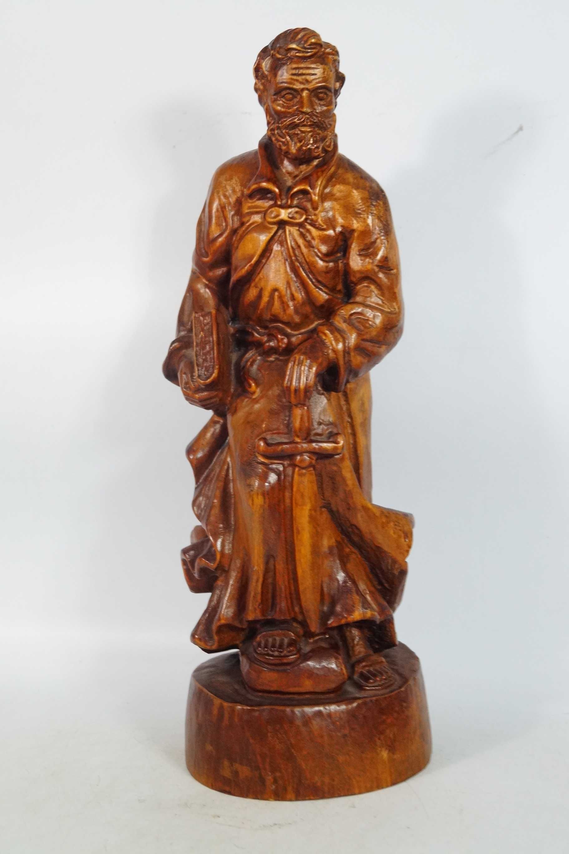 Rzeźba drewniana figura św. Jakub Apostoł