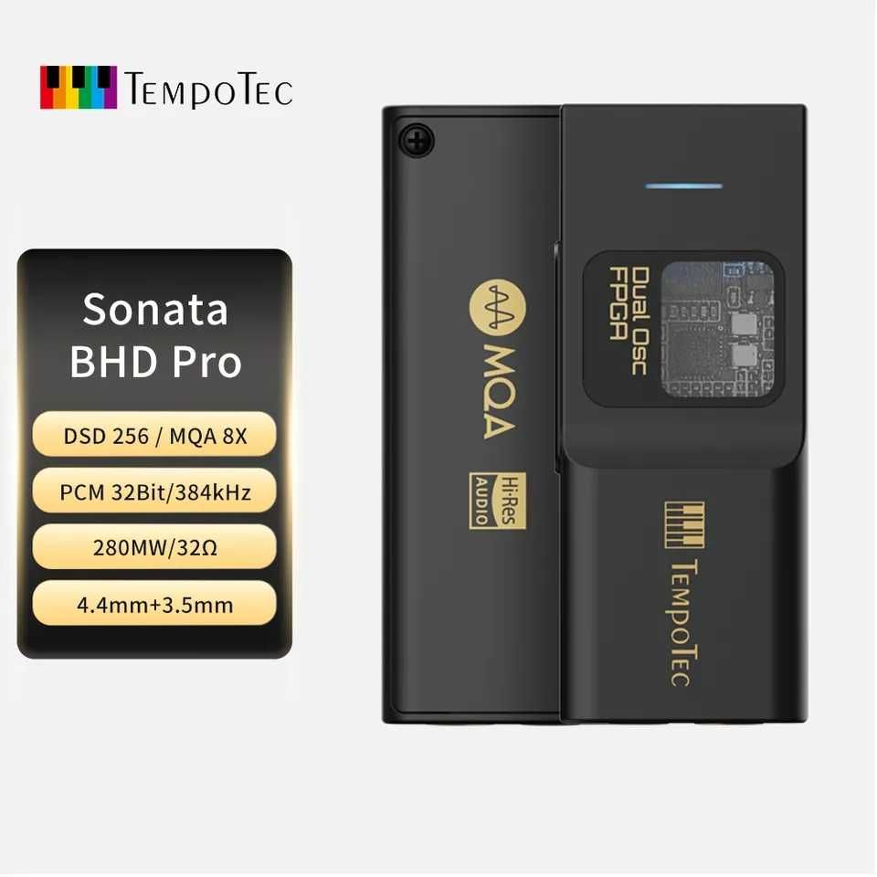 ⇒ TempoTec BHD PRO - портативный ЦАП и усилитель на двух CS43131