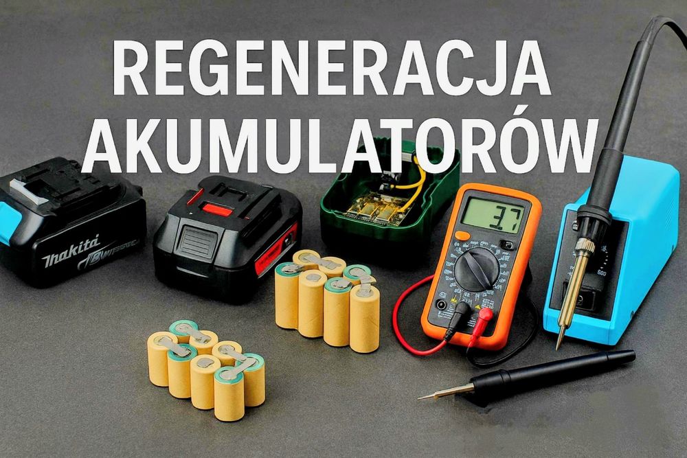 Regeneracja baterii elektronarzędzi