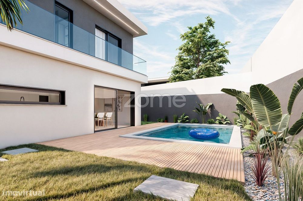 Moradia T4 com piscina