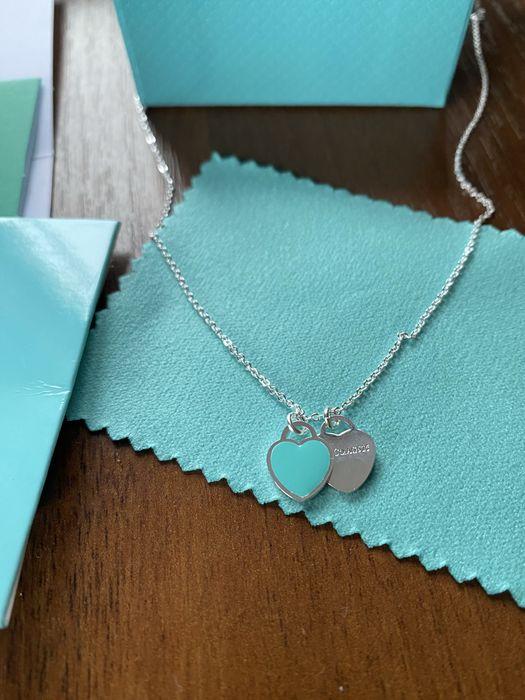 Підвіска Tiffany & Go. Срібний кулон сердечко на жию від тіффані