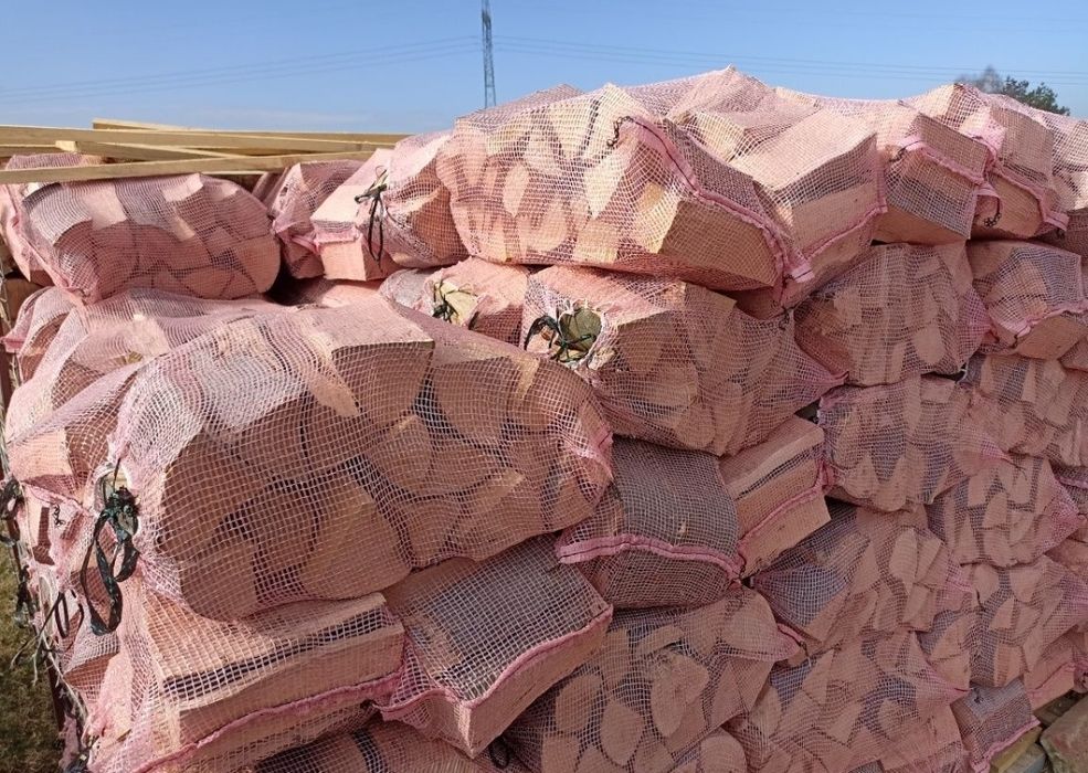 Drewno workowane dębowe grabowe bukowe kominkowe opałowe