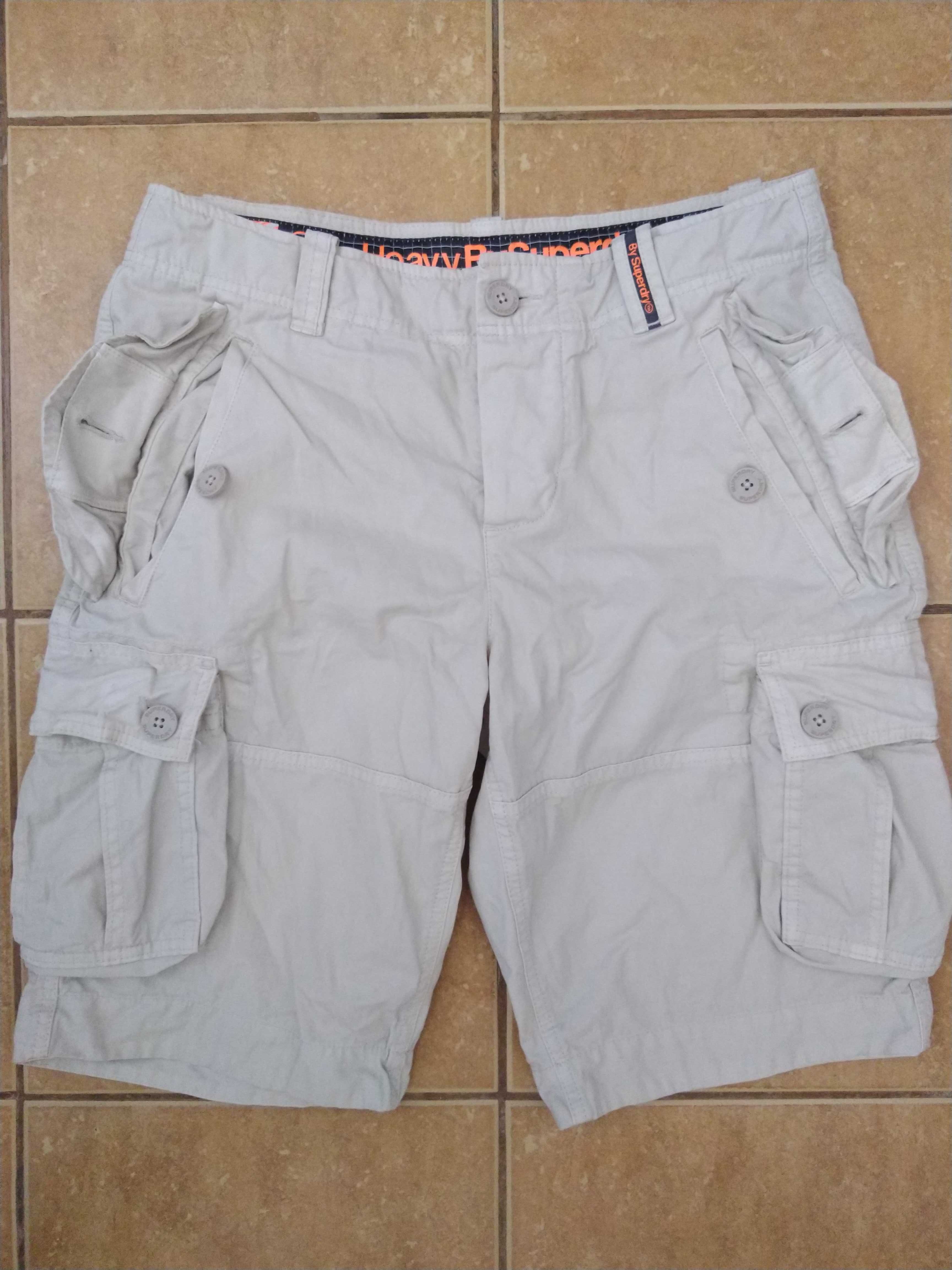 Шорты карго милитари Super Dry CoreHeavy M. (Новые)