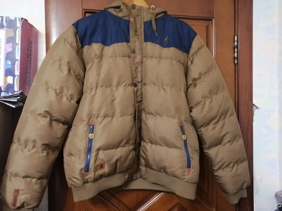Мужская брендовая куртка Kangol, размер XLarge.