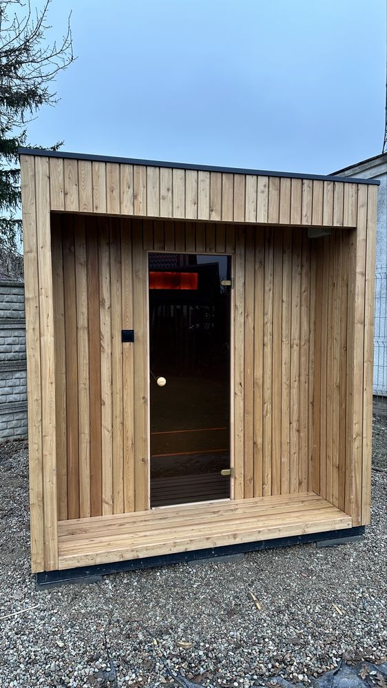 Sauna ogrodowa Modrzew