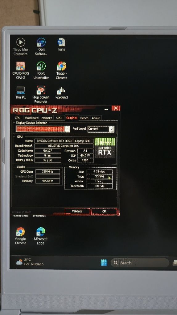 Asus tuf dash gaming f15 Vendo ou troco