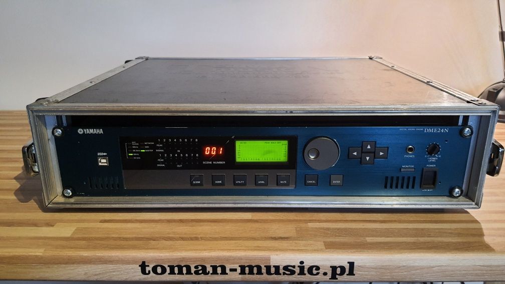 Procesor dźwięku matryca Yamaha DME24N 8 in 16 out