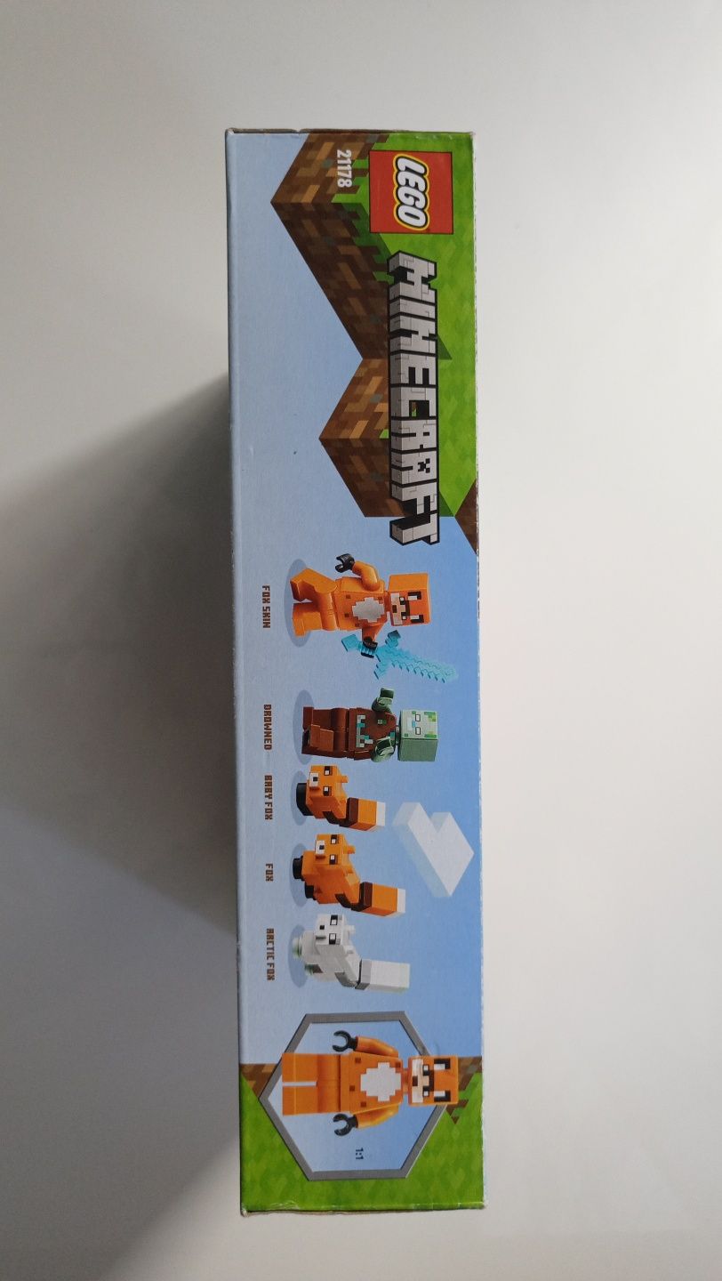 Klocki LEGO Minecraft 21178 - Siedlisko lisów